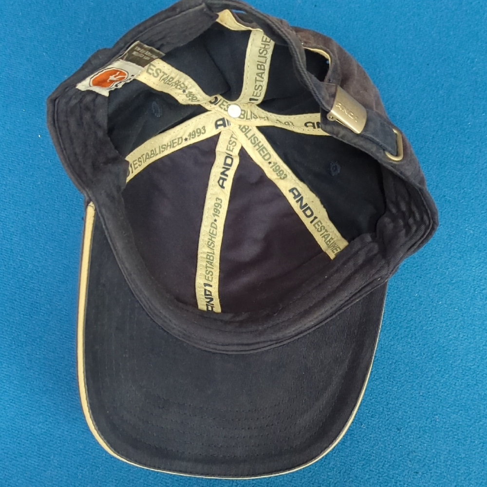 Two-Tone Cap with Orange Embroidery - Picture 2 of 3